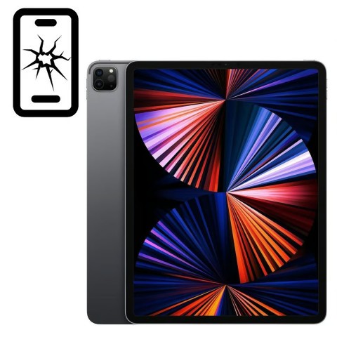 Écran LCD IPad Pro 12.9 3ème Gen (2018) - A1876 / A1895 - Fissuré - Pièce Détachée