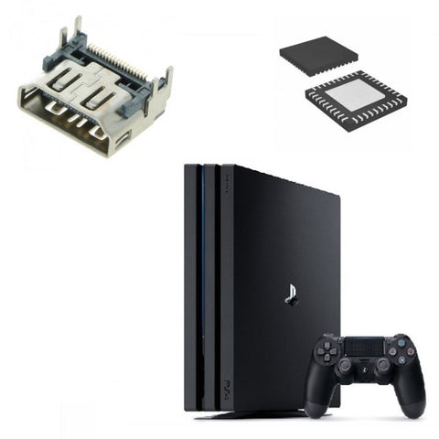 PlayStation 4 (PS4) HDMI Port and Control IC Repair Service